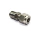 SS Male Connector Compression Double Ferrule OD Fitting Stainless Steel 316.